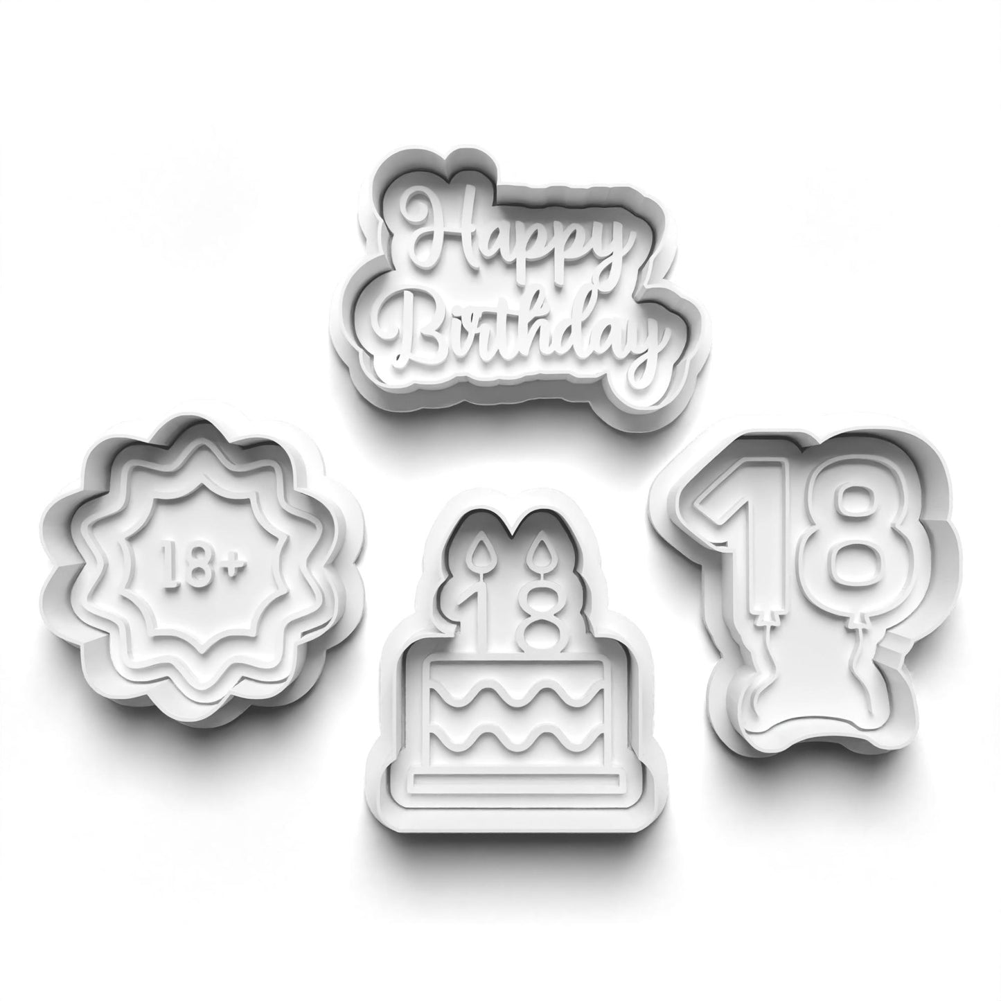 Numbers and Letters Cookie Cutter Sets