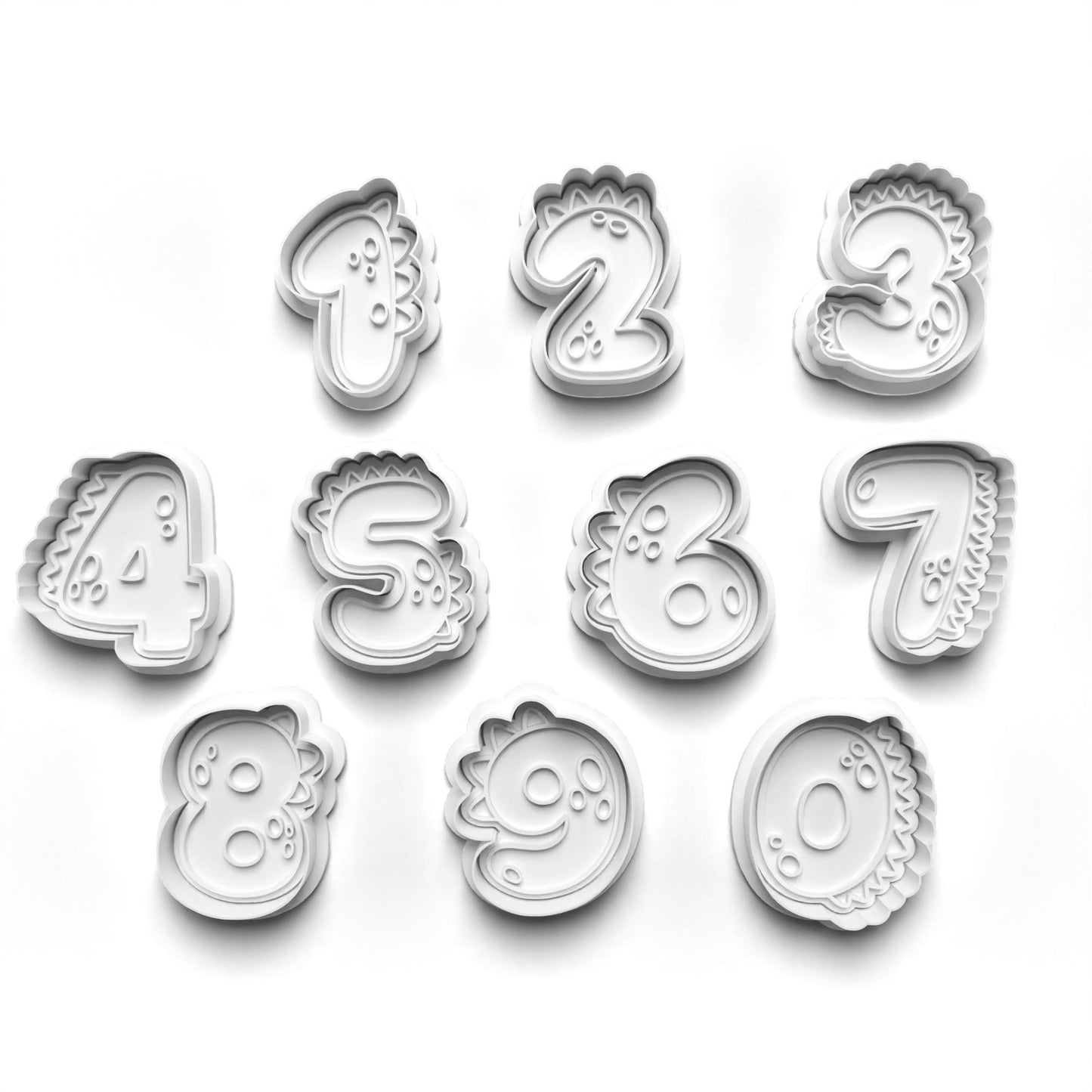 Numbers and Letters Cookie Cutter Sets