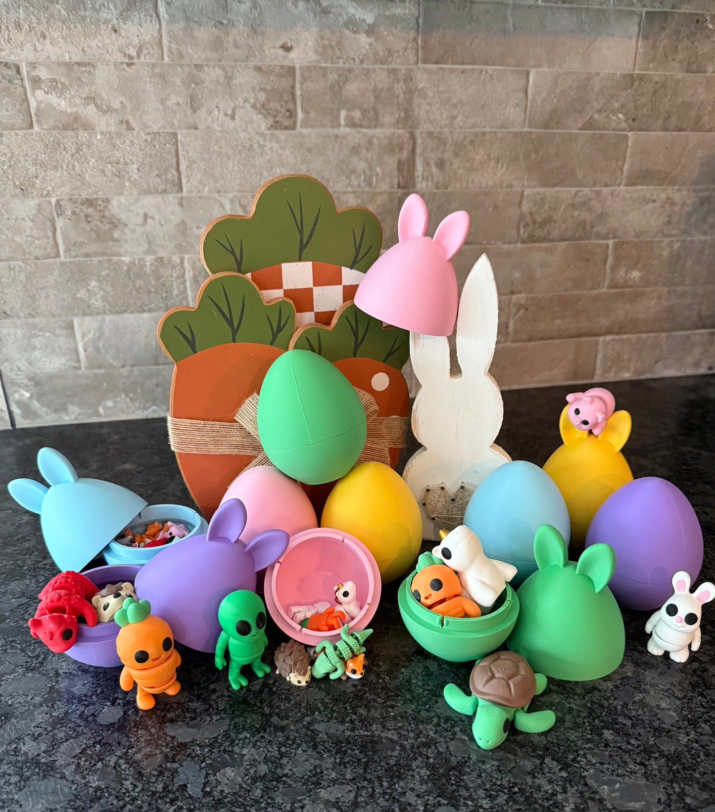 Surprise Pocket Friend Flexis in Easter Egg Container