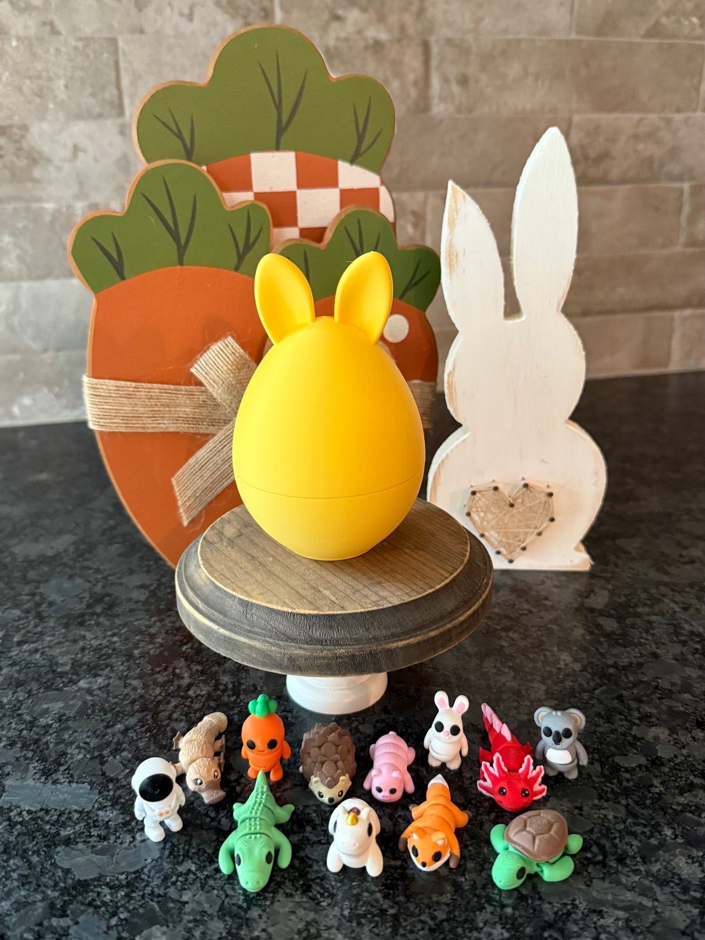 Surprise Pocket Friend Flexis in Easter Egg Container