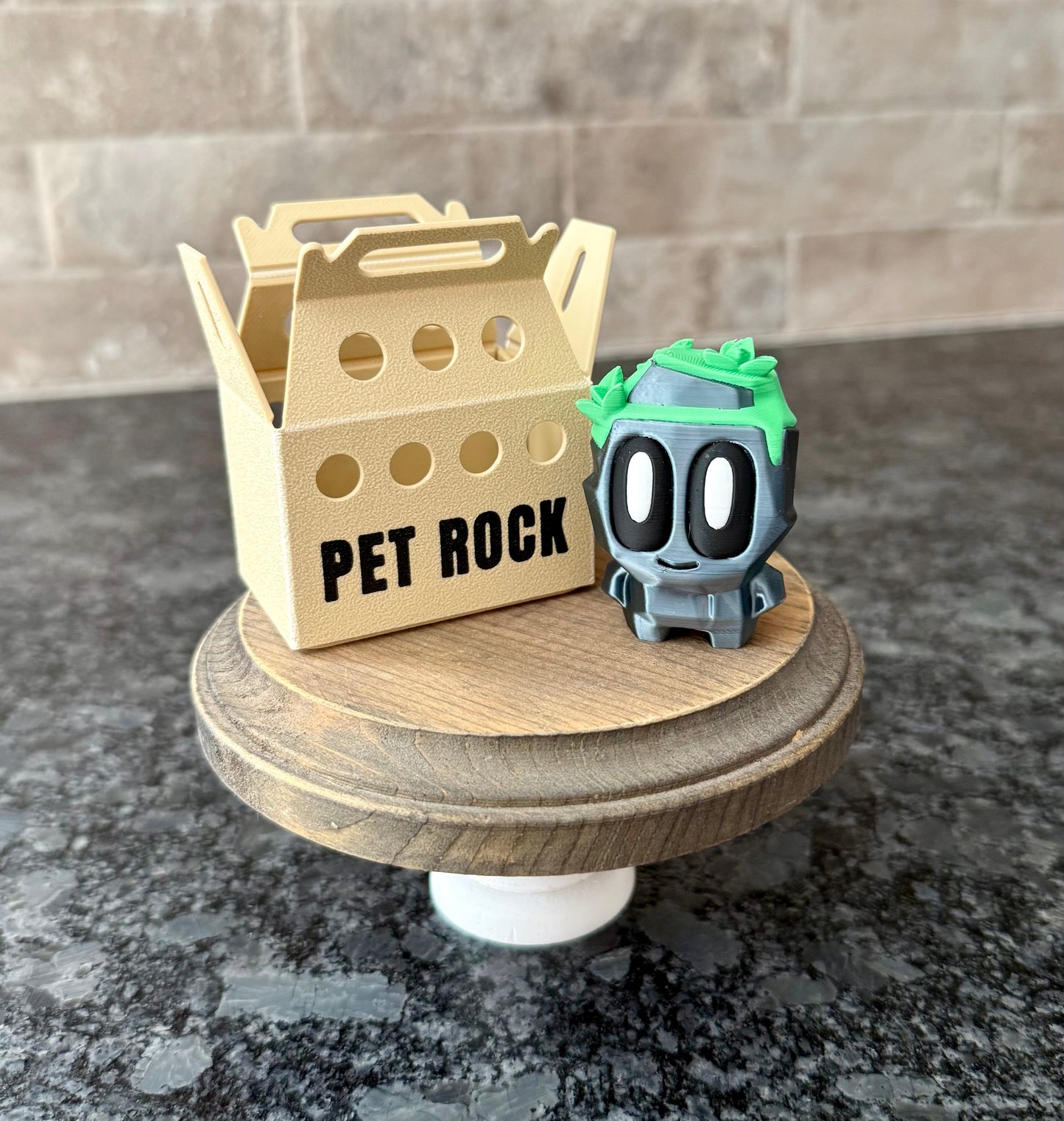 Pet Rock Blob with Box - Adopt me!