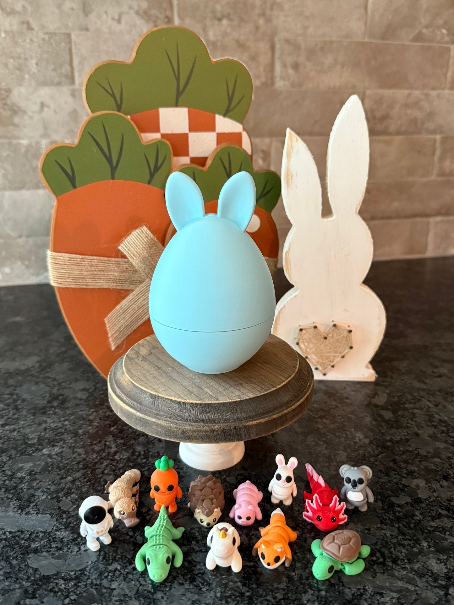 Surprise Pocket Friend Flexis in Easter Egg Container