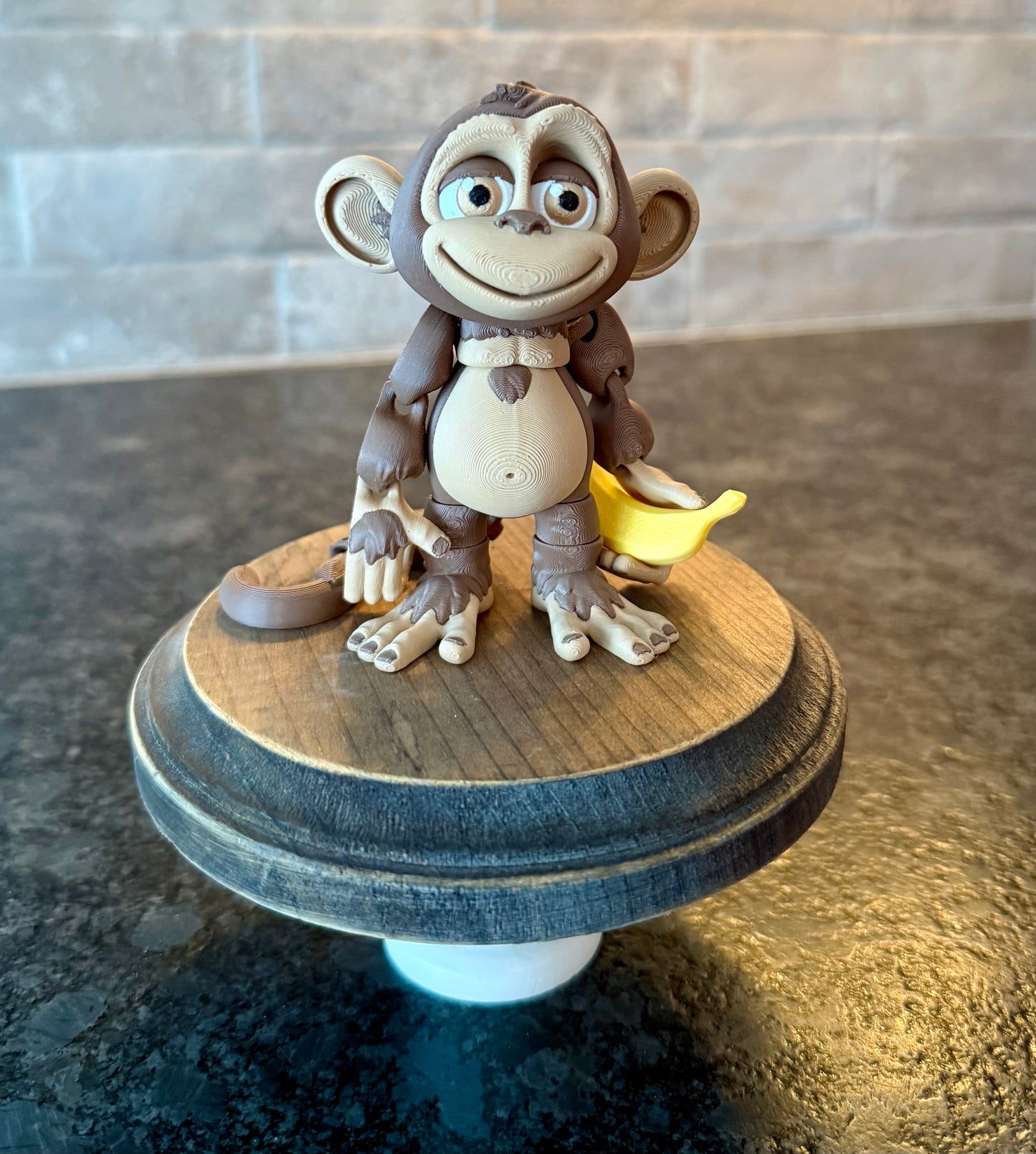 Flexi Monkey with Banana