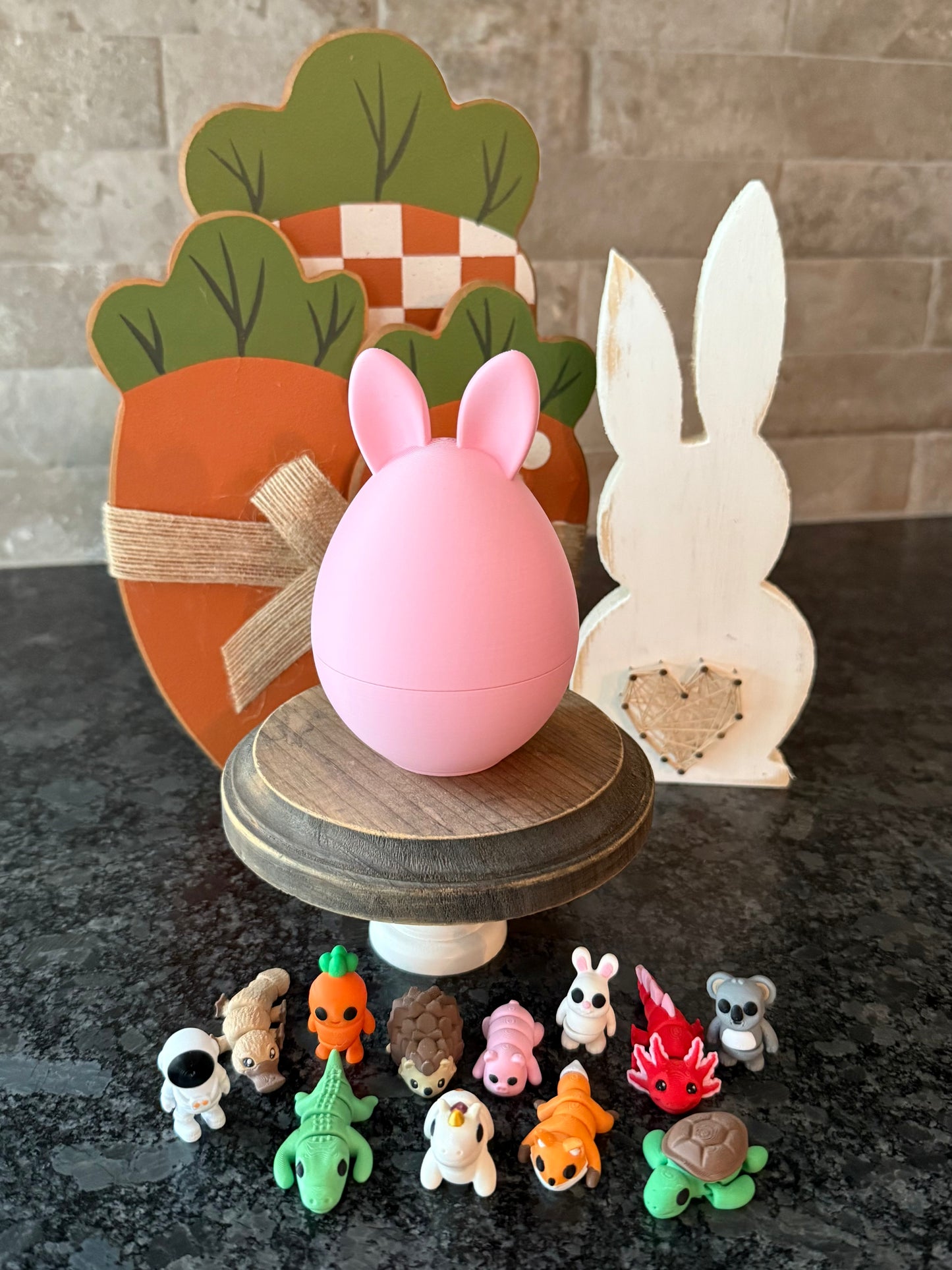 Surprise Pocket Friend Flexis in Easter Egg Container