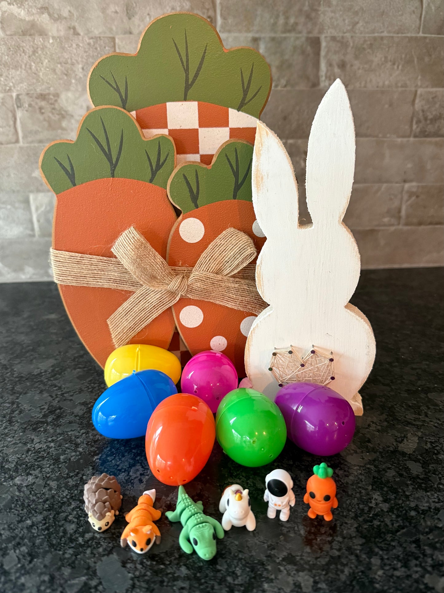 Surprise Plastic Easter Egg Packs with Pocket Friend Flexis