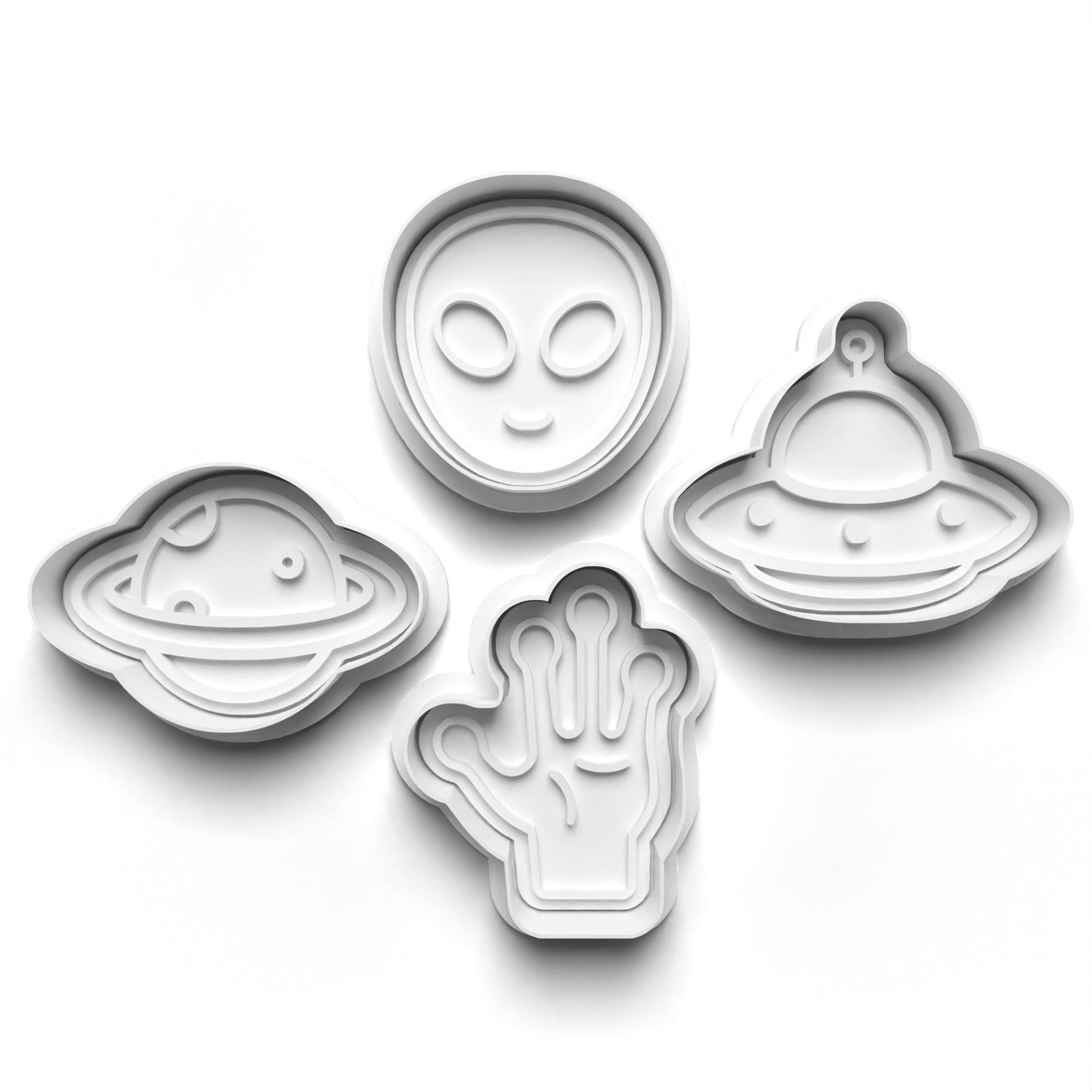 Weather, Space, & Sci Fi Cookie Cutter Sets