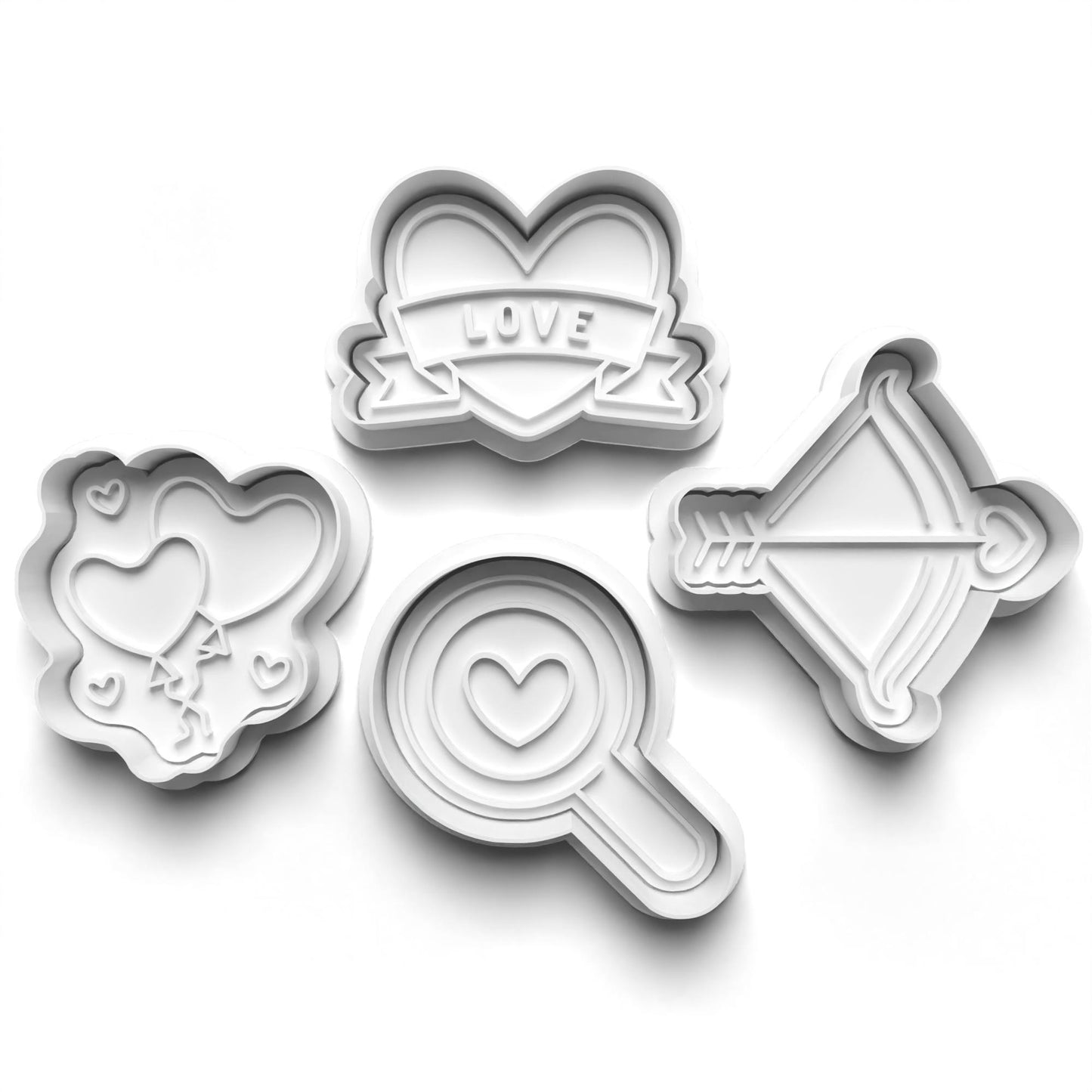 Valentines Holiday Cookie Cutter Sets