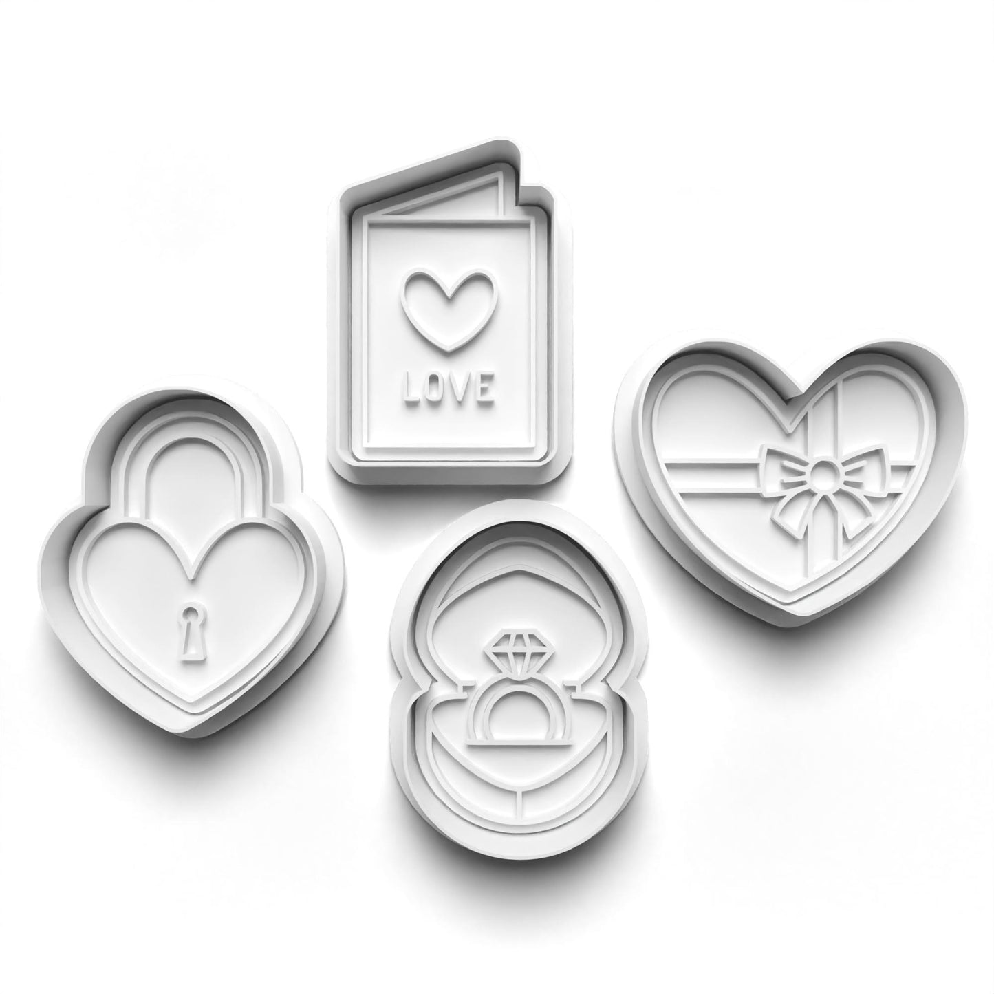Valentines Holiday Cookie Cutter Sets