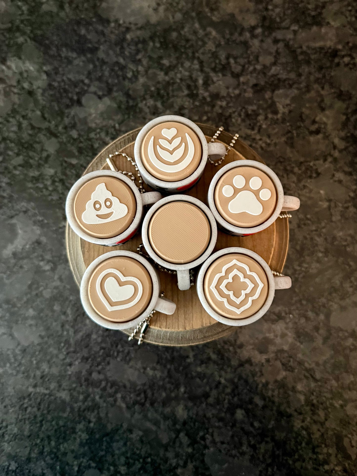 Coffee Clicker Keychains