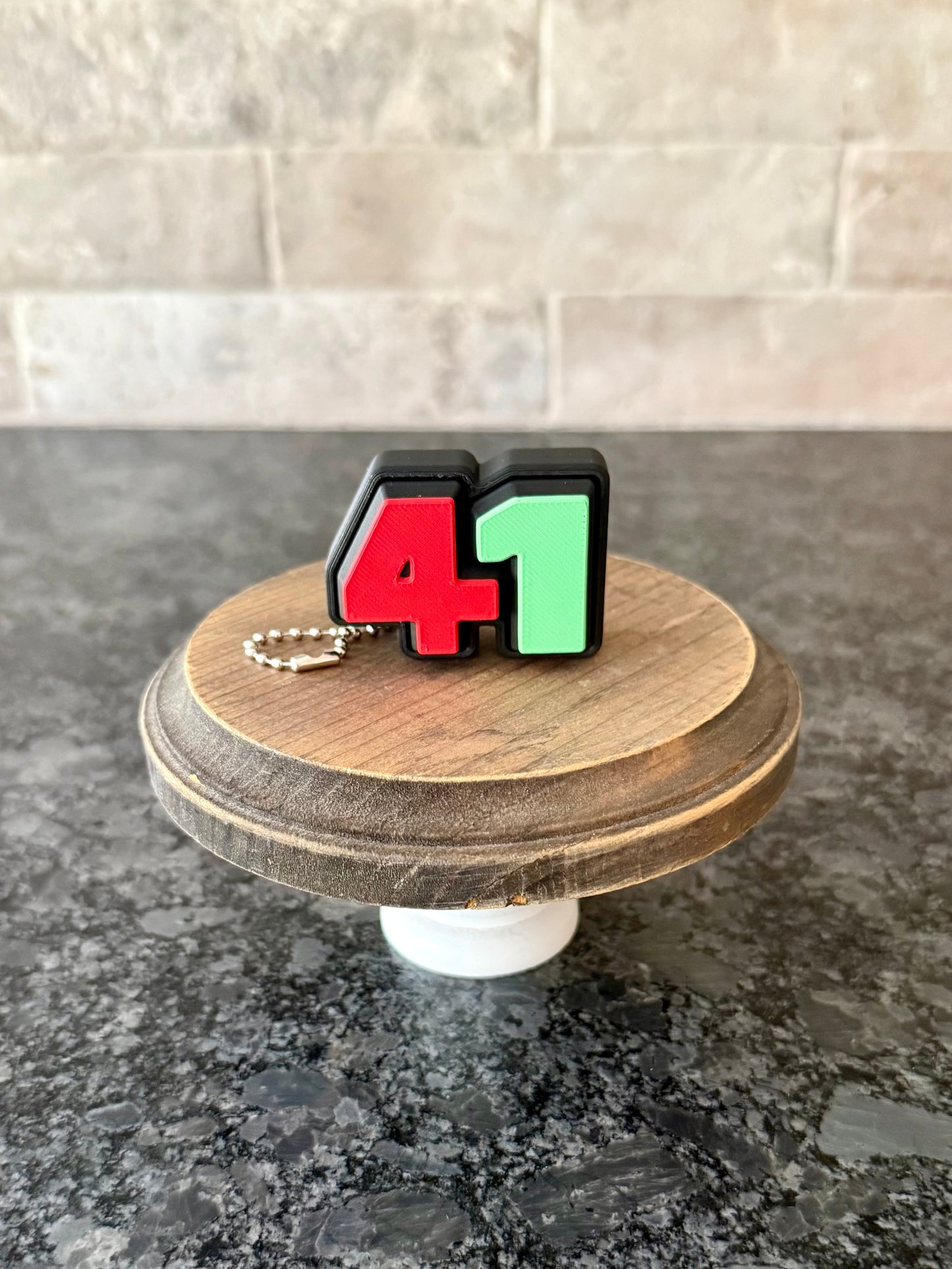 Four One 41 Fidget Double Clicker Keychain